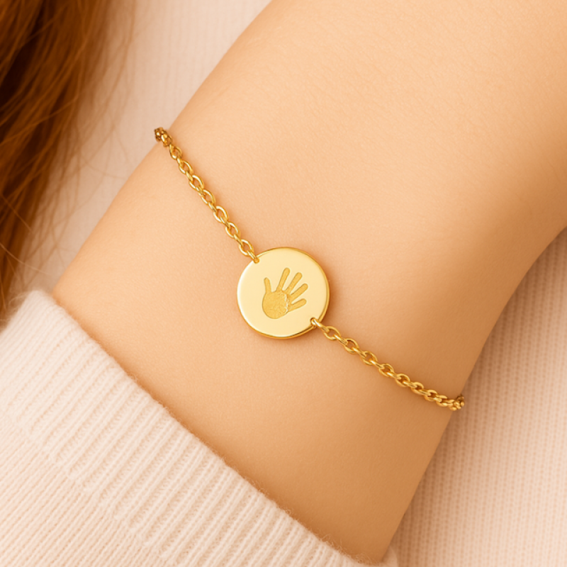 Armband met hand