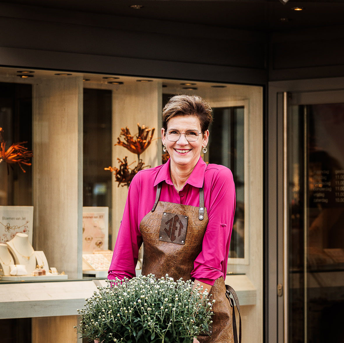 oprichter van Edelsimd Jet voor haar atelier